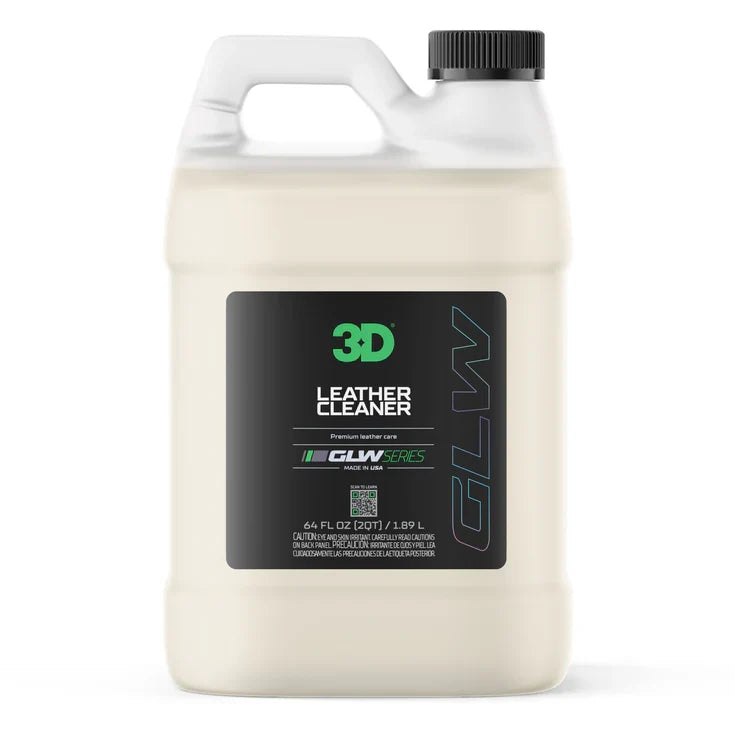 3D GLW LEATHER CLEANER 64 OZ