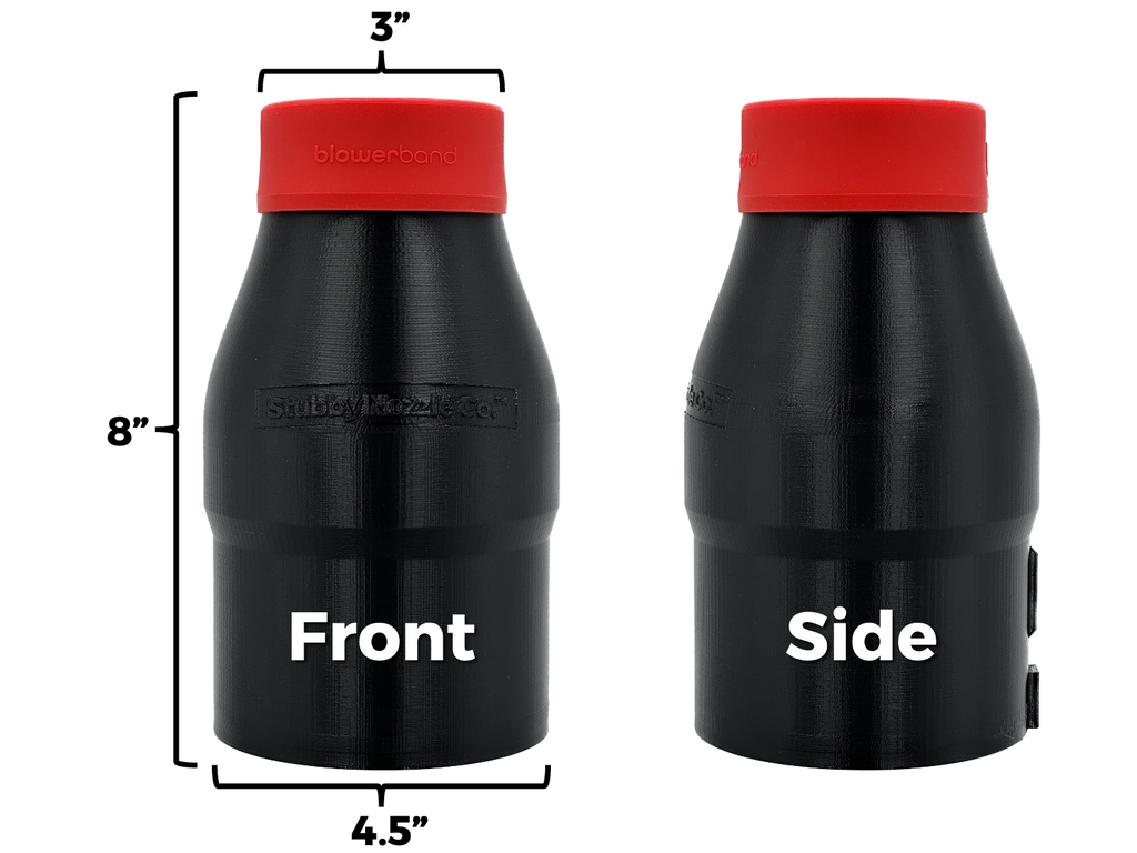 STUBBY® Car Drying Nozzle for Milwaukee M18 FUEL Gen I & II Single Battery Leaf Blowers (2724-20 & 2728-20)