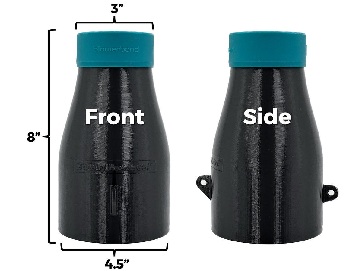 STUBBY® Car Drying Nozzle for Makita 18V LXT Leaf Blower (XBU03Z & DUB184Z)