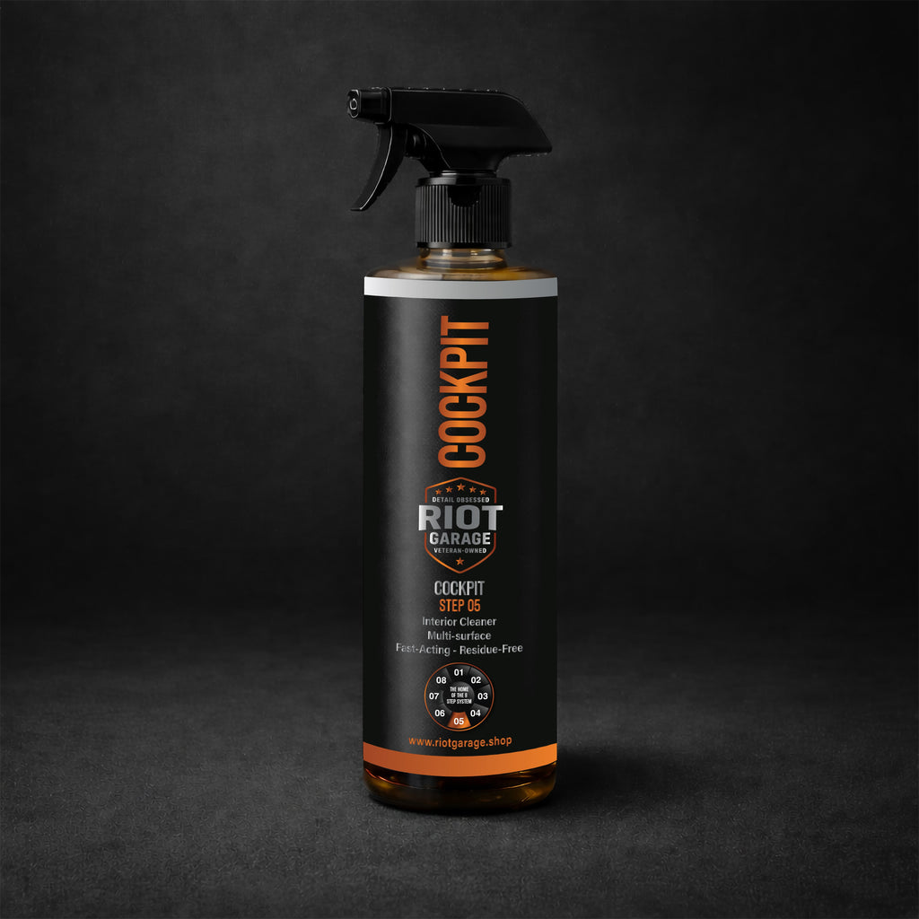Riot Garage COCKPIT Car Interior Cleaner - Step 05