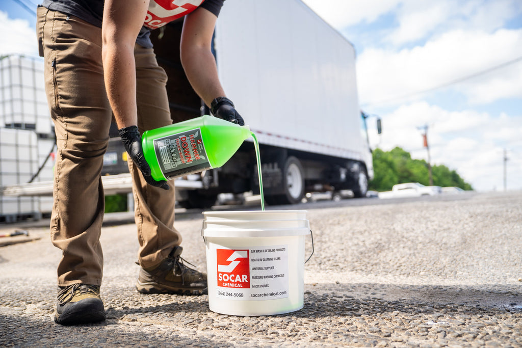 Hammer Down Heavy Duty Truck Wash Soap with Wax