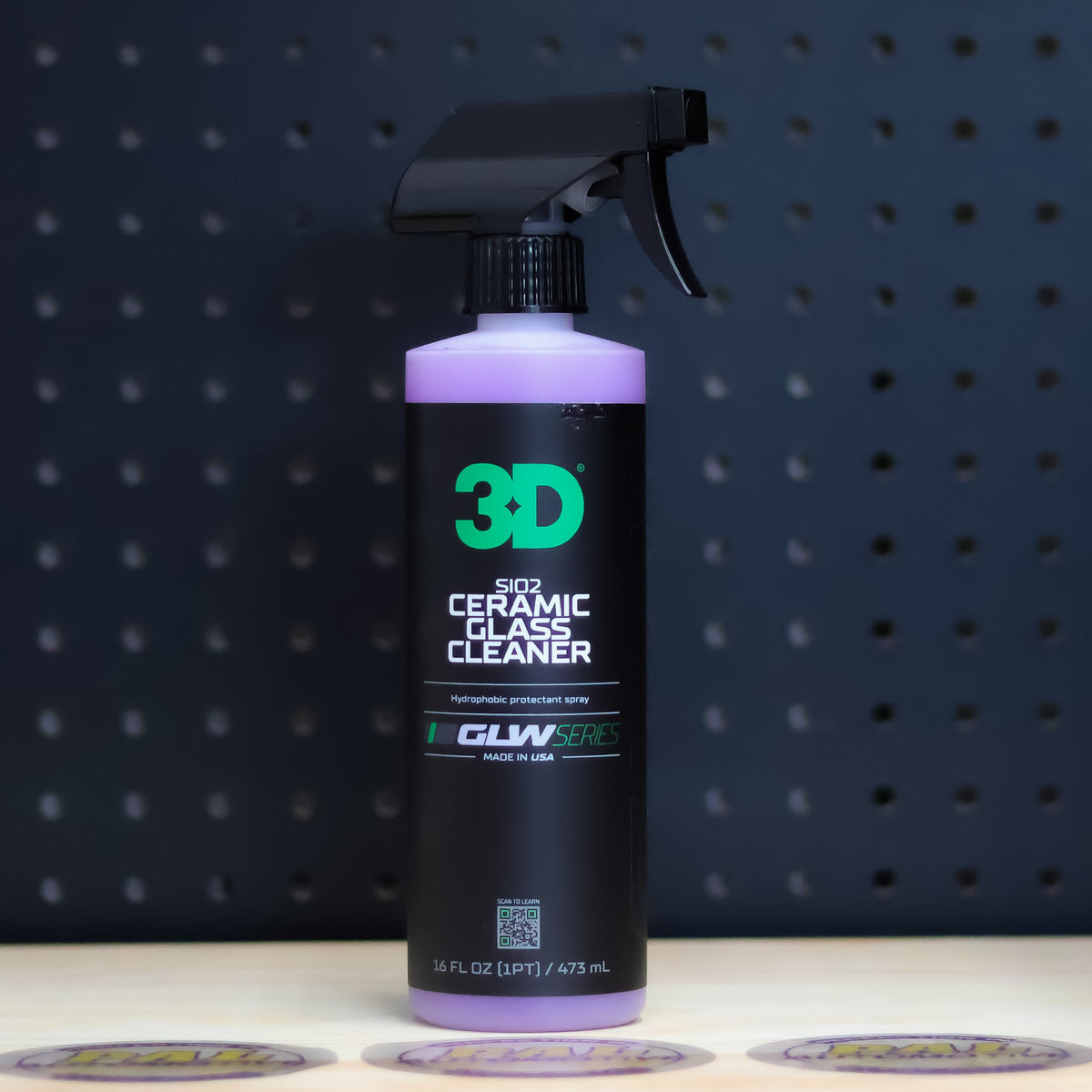 3D GLW SIO2 Ceramic Glass Cleaner 16oz