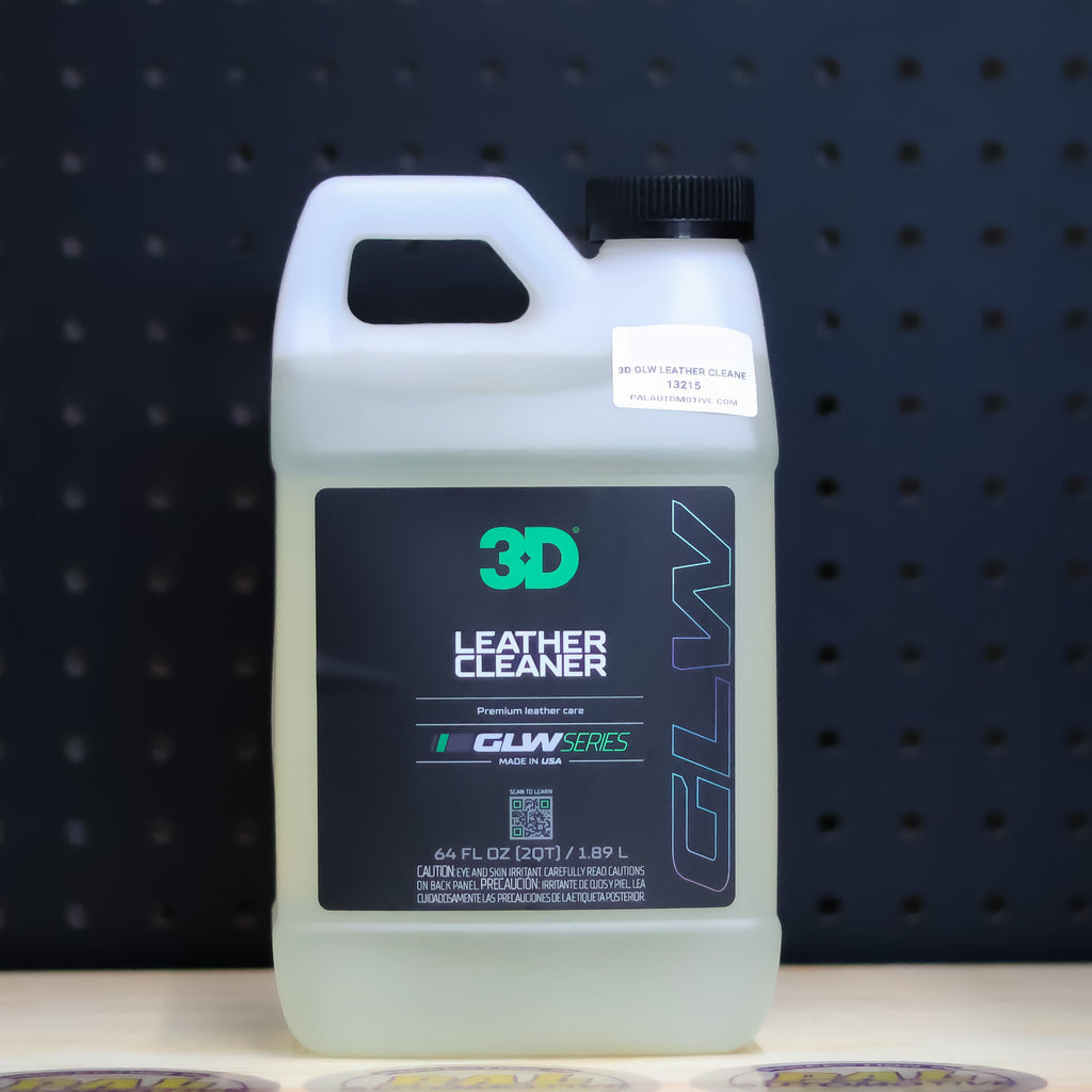 3D GLW LEATHER CLEANER 64 OZ