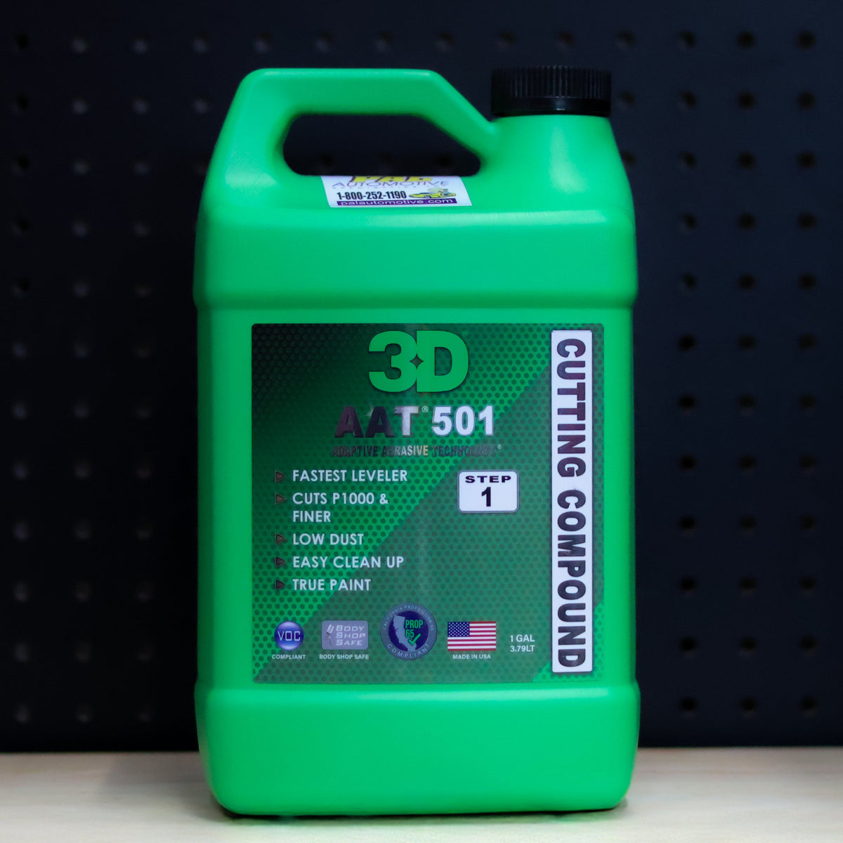 3D 501 AAT RUBBING COMPOUND GALLON