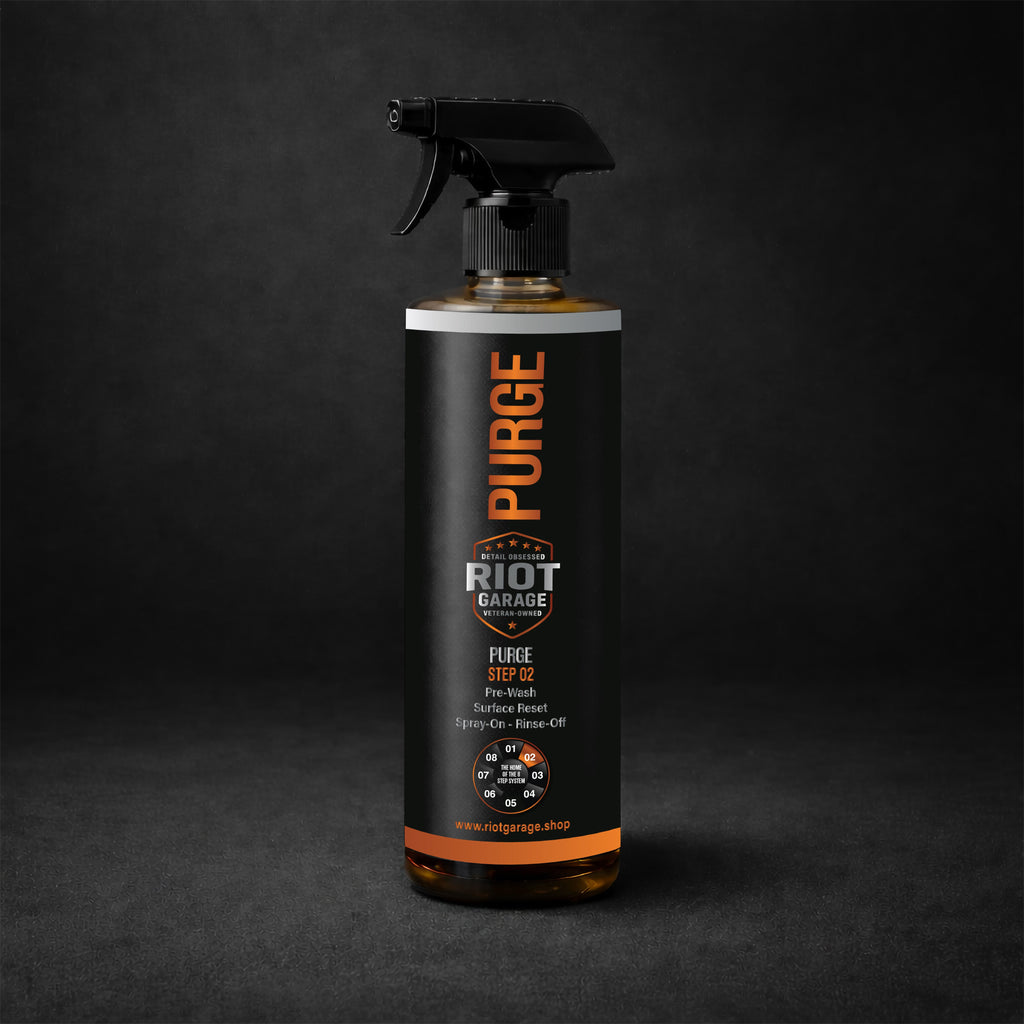 Riot Garage PURGE All-Purpose Cleaner & Pre-Wash - Step 02