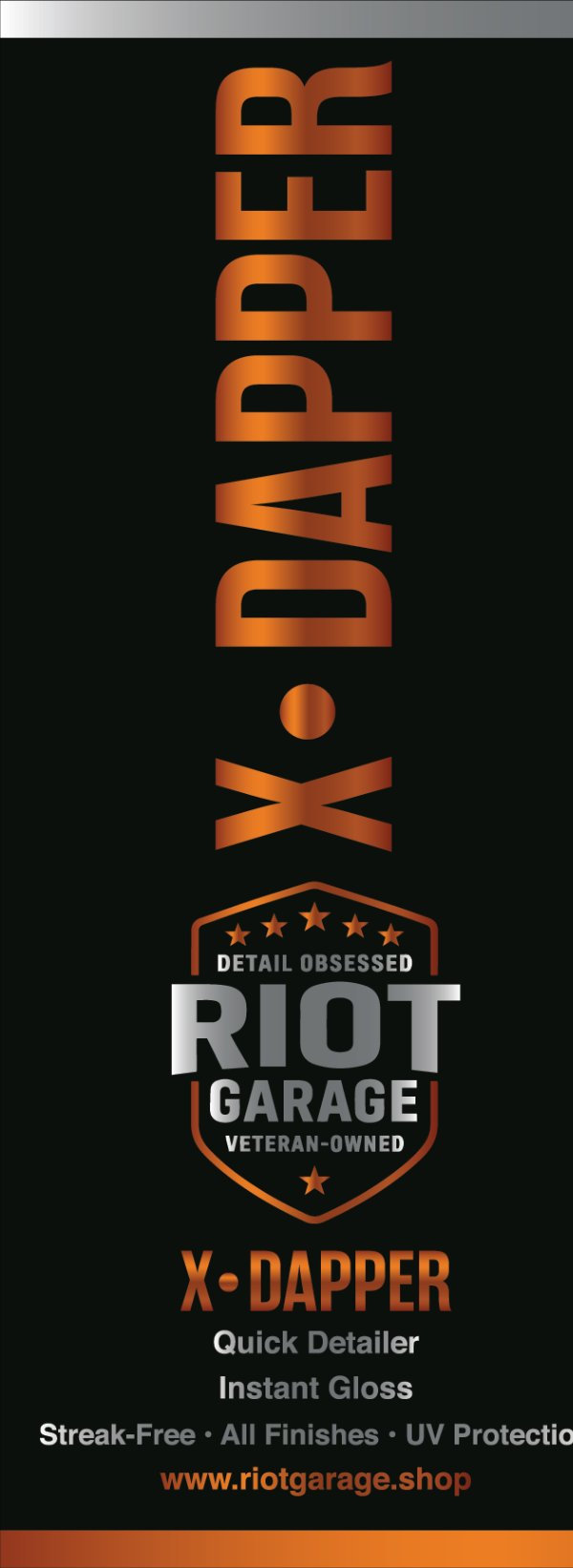 Riot Garage X·DAPPER Quick Detailer Spray