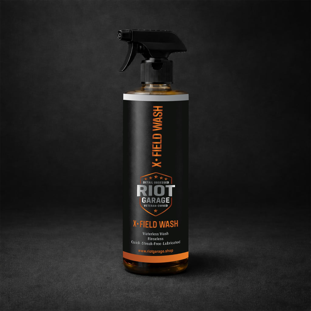Riot Garage X·FIELD WASH Rinseless & Waterless Car Wash