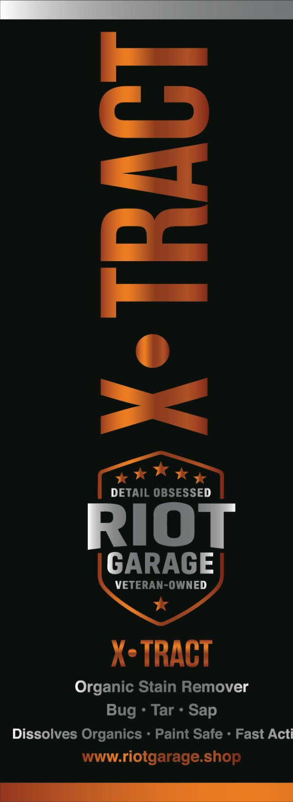 Riot Garage X·TRACT Bug, Tar & Sap Remover