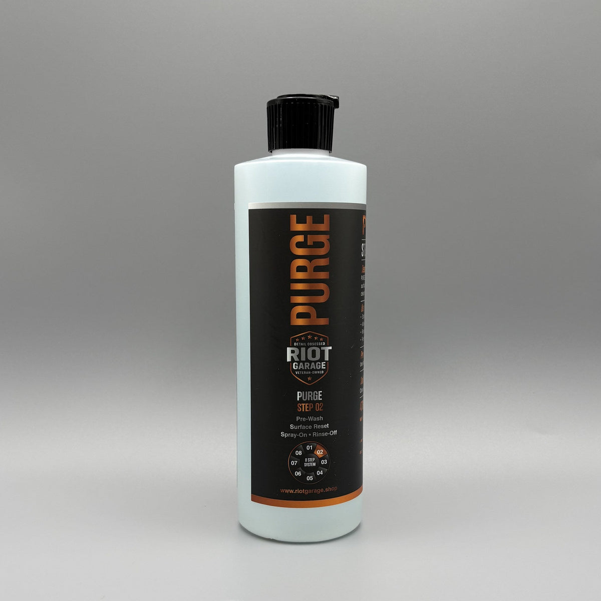 Riot Garage PURGE All-Purpose Cleaner & Pre-Wash - Step 02