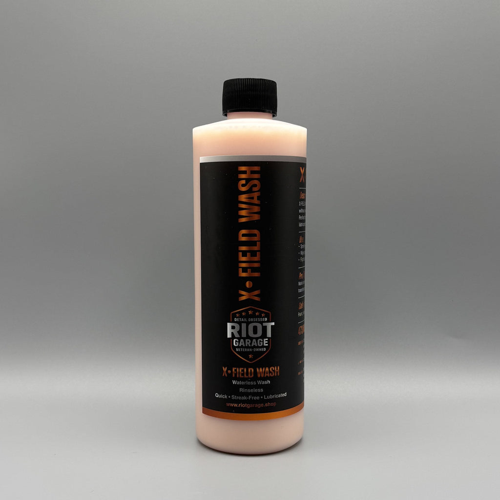 Riot Garage X·FIELD WASH Rinseless & Waterless Car Wash