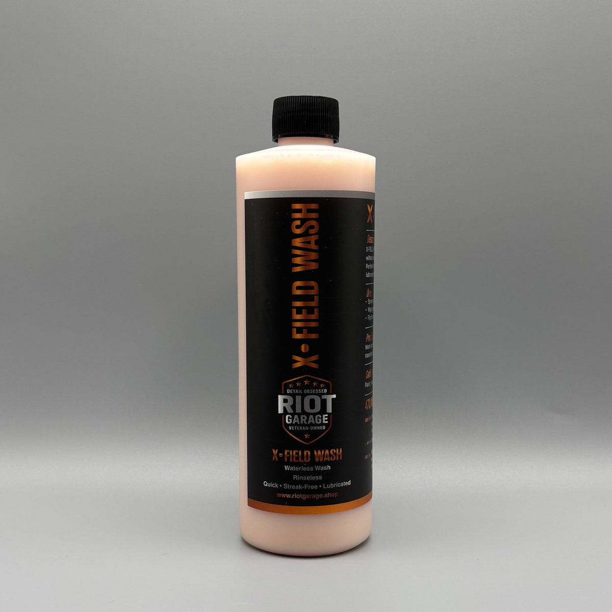 Riot Garage X·FIELD WASH Rinseless & Waterless Car Wash