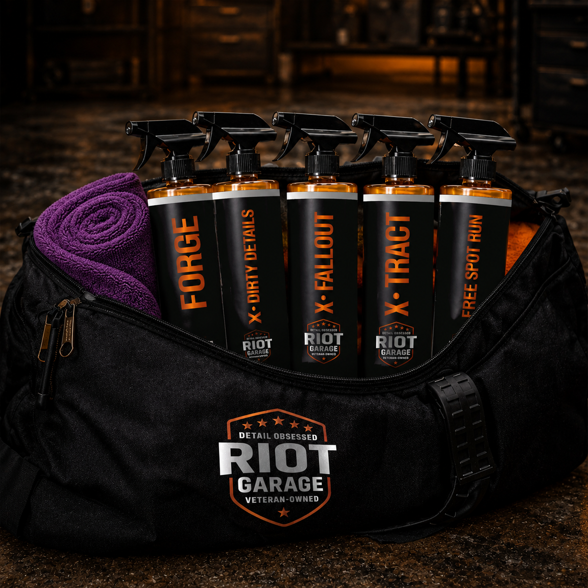 Riot Garage DEBRIEF 24x36 Twisted Loop Microfiber Drying Towel